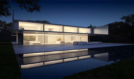 MDI. La casa de aluminio por Fran Silvestre Arquitectos